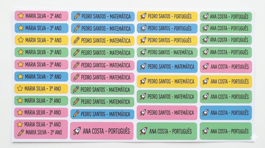 Etiquetas KitEscolar